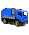 Camion gunoi albastru din plastic Lena pentru copii sustine 100kg