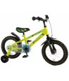 Bicicleta copii baieti 14 inch Volare Bike Electric Green cu roti ajutatoare Verde Neon