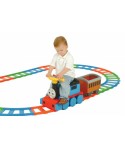 Trenulet electric copii Thomas cu traseu din sine 6V