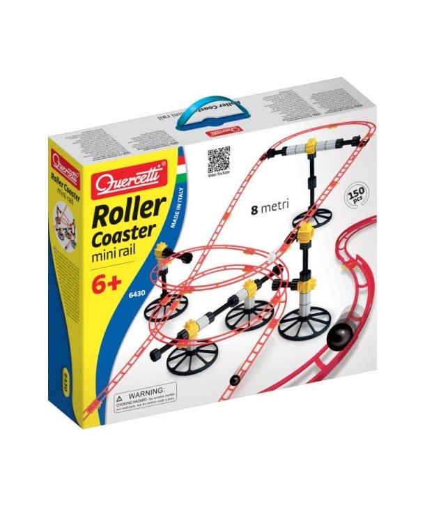 Joc creativ Roller Coaster Mini Rail Quercetti montagne russe 