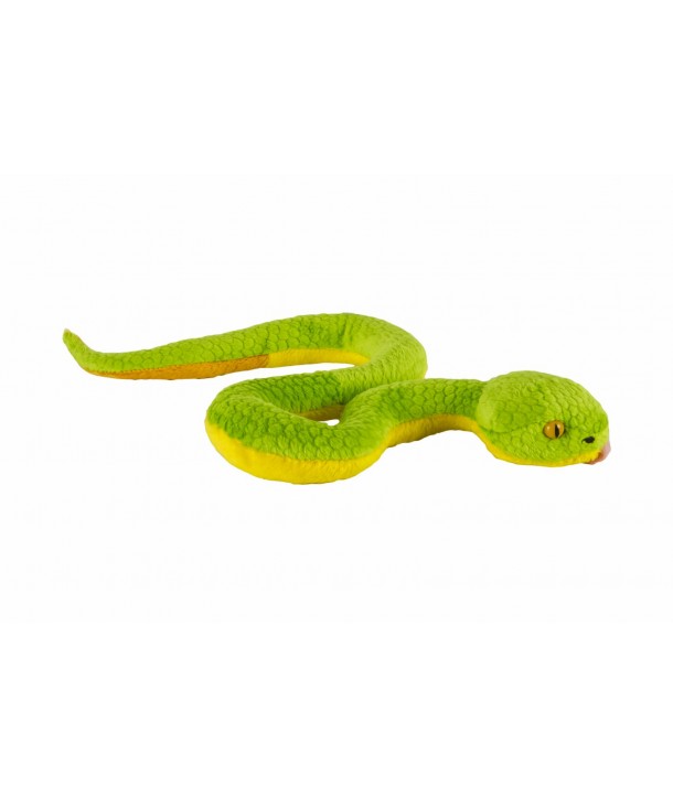 Pluș șarpe cu clopoței, 39 cm