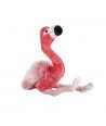 Pluș pasăre flamingo, 24 cm