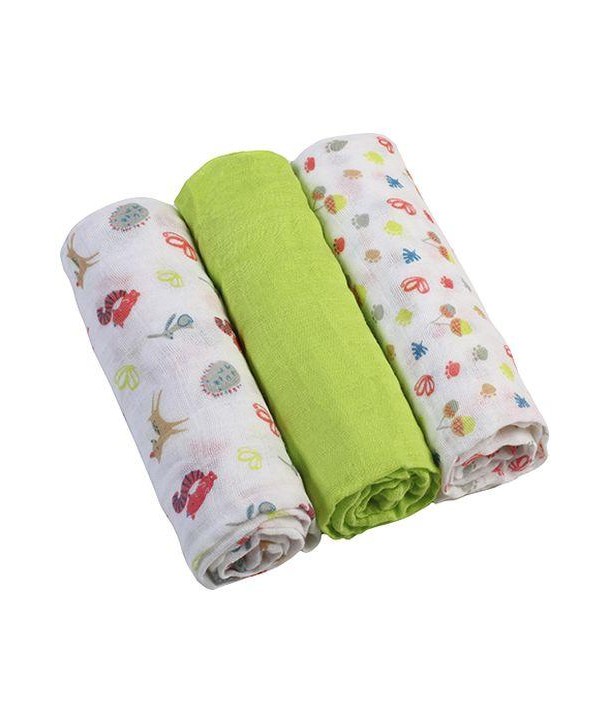 Scutece textile pentru bebelusi 3 buc - BabyOno - Verde
