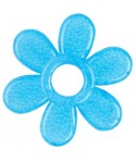 Inel gingival flexibil cu gel de racire Floare - BabyOno - Albastru