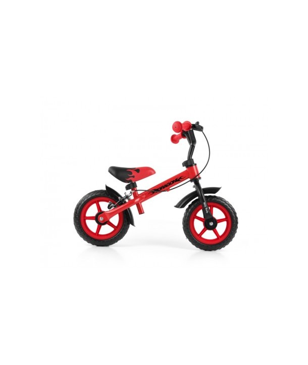 Bicicleta fara pedale Dragon Z Red cu frana