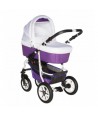 Carucior bebelusi 2in1 Pj Stroller Comfort White Purple
