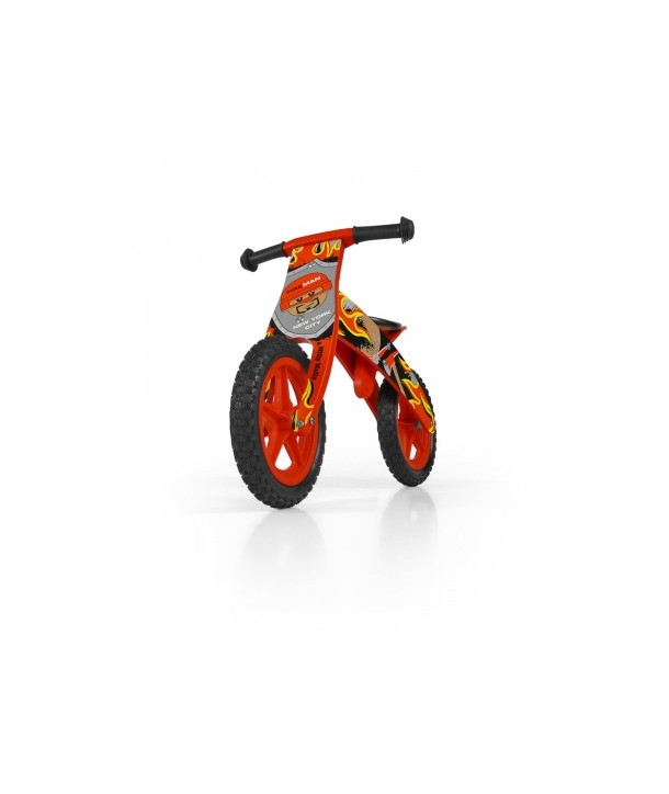 Bicicleta fara pedale Flip Red Fireman