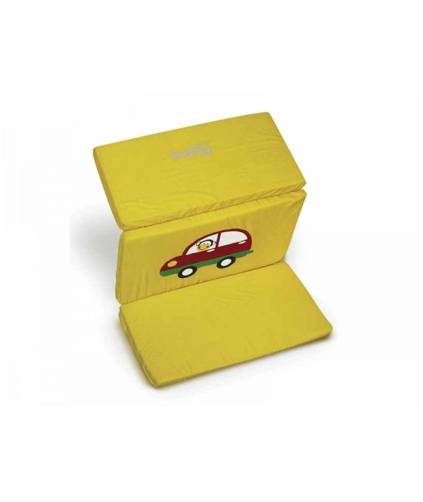 Saltea pentru joaca cu geanta de transport in doua culori Just Baby galben