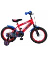 Bicicleta pentru baieti 14 inch cu roti ajutatoare Ultimate Spiderman