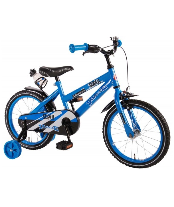 Bicicleta pentru baieti 16 inch cu roti ajutatoare Volare Super