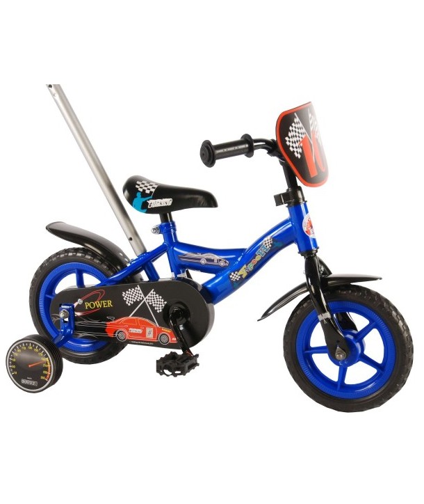 Bicicleta pentru baieti 10 inch cu roti ajutatoare Volare Yipeeh