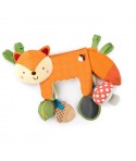Bright Starts - 11074 – Jucarie Multifunctionala 2 In 1 Foxy Forest Toy Bar