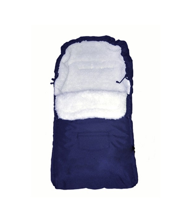 Camicco - Sac de iarna pentru carucior cu interior din lana pentru 0-3 ani albastru