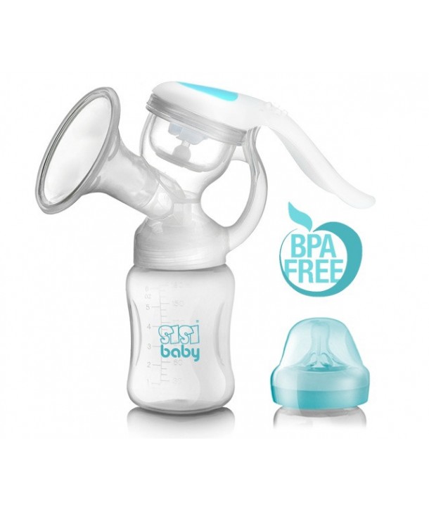 SisiBabyCare - Pompa de san manuala 0% BPA 