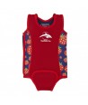 Konfidence - Costum termoreglabil din neopren pentru bebelusi BabyWarma Strawberry 0-6 luni