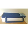 Olmitos - Protectie pat rabatabila pentru somiera adancita 150 cm marine