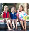 Konfidence - Vesta inot copii cu sistem de flotabilitate ajustabil The Original blue palm 4-5 ani