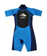 Konfidence - Costum inot din neopren pentru copii Shorty Wetsuit blue 3-4 ani