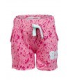 Pantaloni scurti Minoti fete burn-out design roz