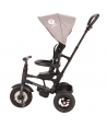Tricicleta cu roti gonflabile de cauciuc Qplay Rito AIR Gri