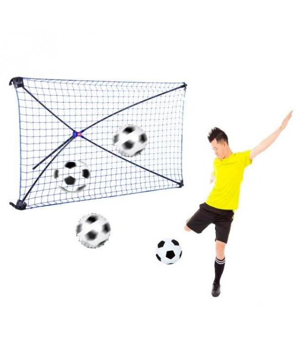 Net Playz - Poarta de fotbal pliabila Rebound cu unghi ajustabil ODS2055