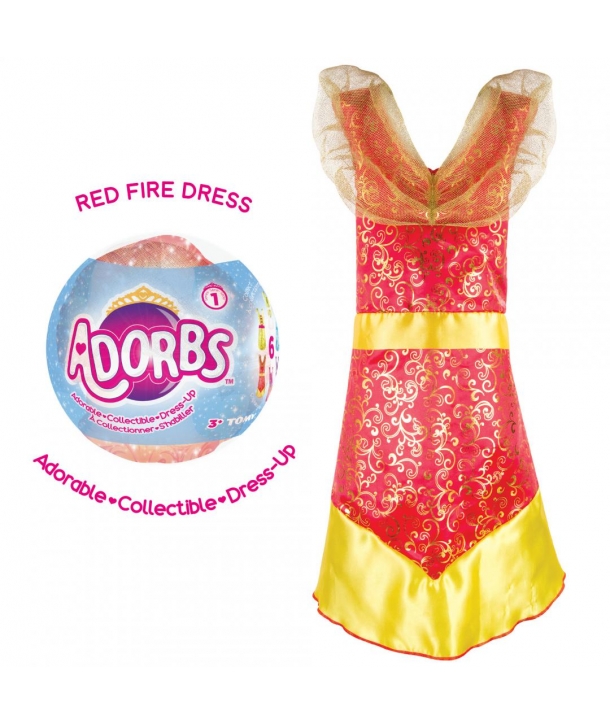 Adorbs- Costum tip rochie, roșu