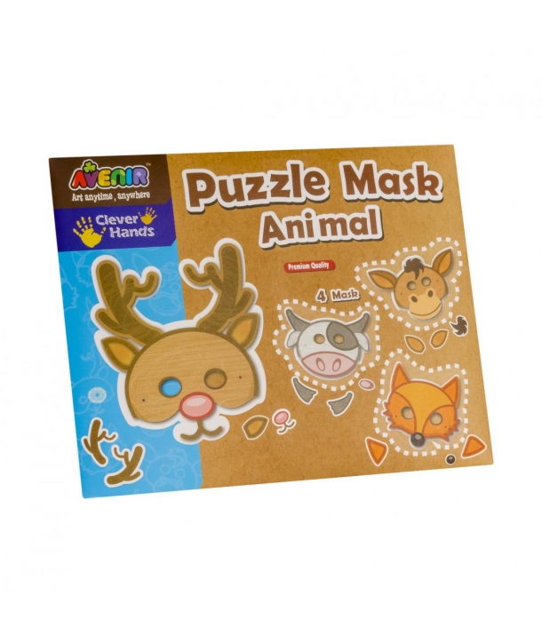Masca din puzzle- Animale