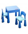 Masuta Guliver cu 2 scaune - Tega Baby - Albastru