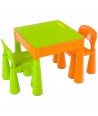 Masuta Guliver cu 2 scaune - Tega Baby - Orange