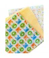 Scutece textile pentru bebelusi 3 buc - Bobobaby - Galben