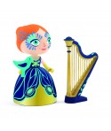 Prințesa Elisa cu harpa