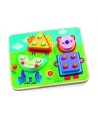 Puzzle și joc de îndemânare pentru bebeluși- KikouPlock Djeco