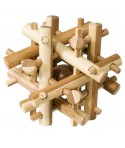 Joc logic IQ din lemn bambus Magic sticks