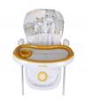 Scaun de masa Comfort Lux - Sun Baby - Portocaliu